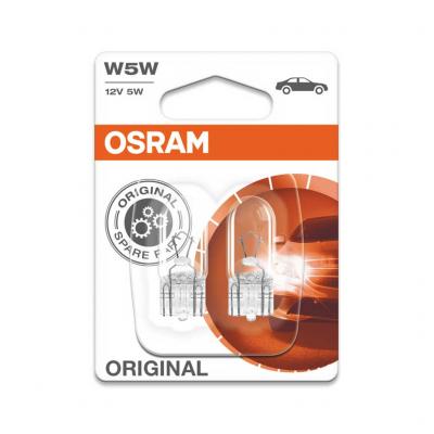 Osram 2825-02B 12V 5W W5W W2.1x9.5d Ultra Life izz, 2db Elektromos alkatrsz alkatrsz vsrls, rak